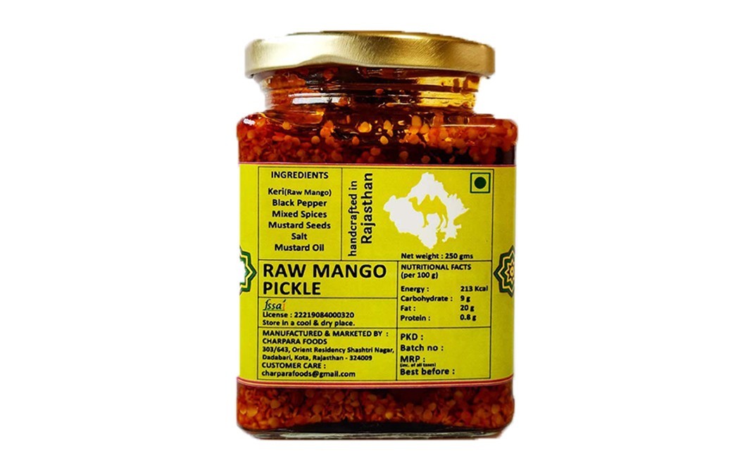 Charpara Keri Ka Achaar    Glass Jar  250 grams